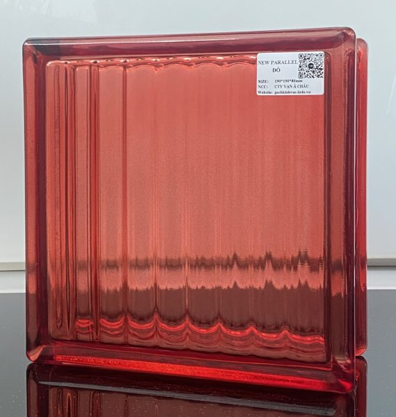 Gạch Kính New Parallel Đỏ