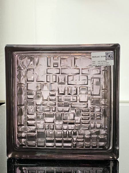 Gạch Kính Mosaic Xám