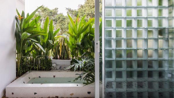 Gạch kính lấy sáng trang trí nội thất để lấy sáng