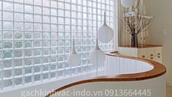 Gạch kính rỗng dùng để lấy sáng cho không gian tối